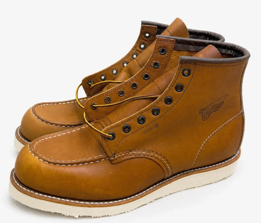 NEW RED WING 10875 TRACTION TRED MOC TOE 6-INCH SOFT TOE BOOTS SZ 11 D